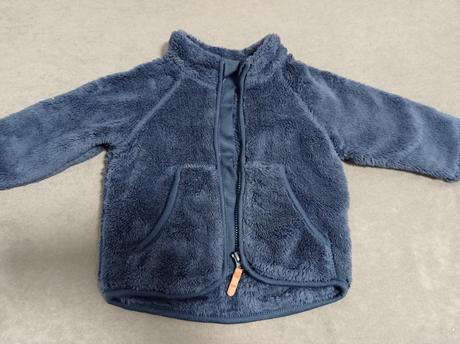 Mikina flausova h&m-predana, h&m,68