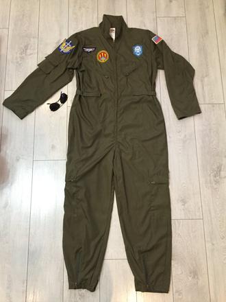 Pansky kostym pilot top gun l,