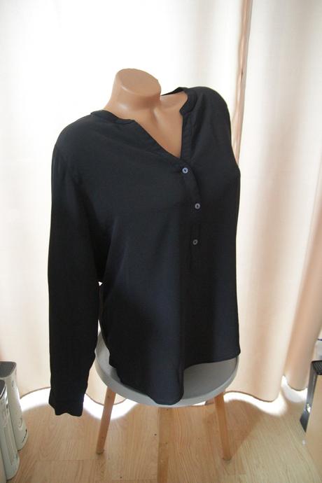 Čierna blúzka jacqueline de yong, xl, xl