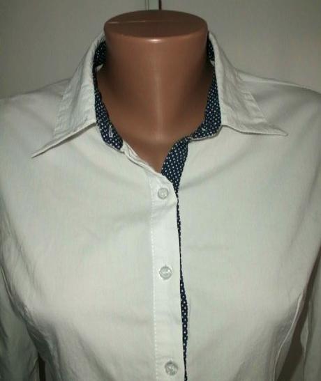 Blúzka s bodkovaným golierom - veľ. s-m, s