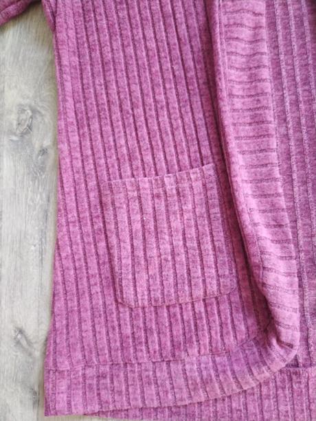 Bordový kardigán, xl