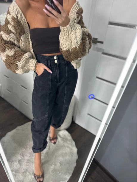 Dámske rifle bershka, bershka,s