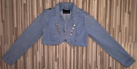 Krátka riflová bunda, 38