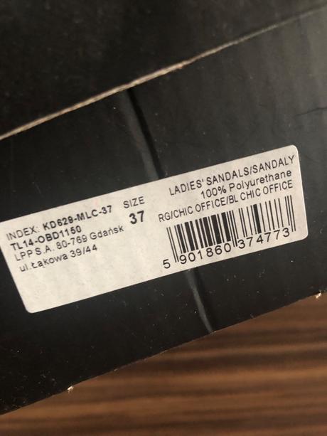 Sandálky na leto, mohito,37