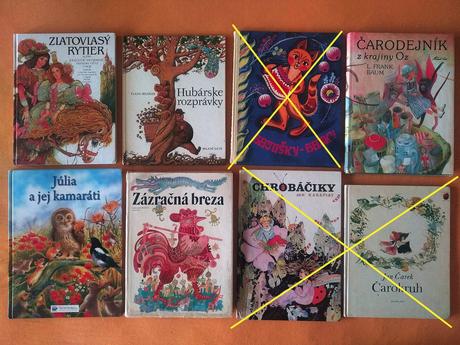 Sada 5 ks rozprávkových knižiek, 