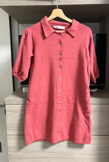 Svetrové šaty, zara,s