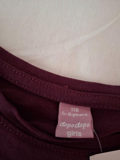Dievčenské tričko, dopodopo,116