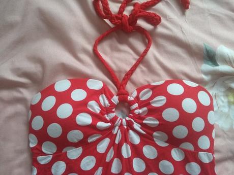 Bodkovaný predĺženy top s/m, s