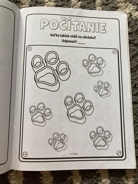 Omaľovánky paw patrol, 