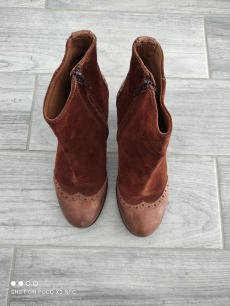 Kožené topánky, 36
