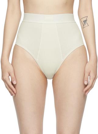 Vrúbkované vysoké nohavičky skims, xs