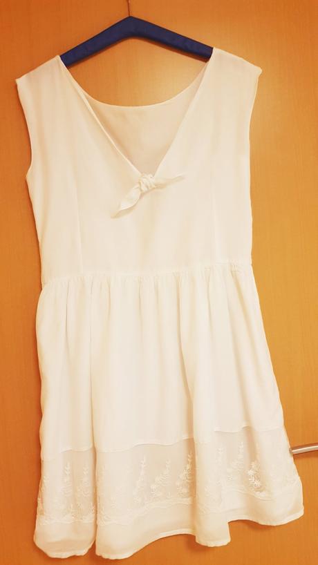 Biele šatky sisley   veľ.m, sisley,176