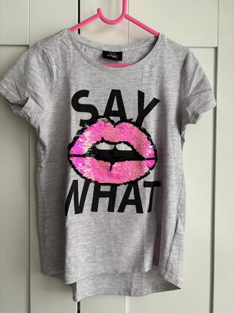 Tričko šedé, 134