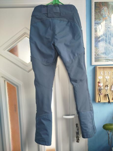 Zateplené softshellové nohavice, quechua,xs