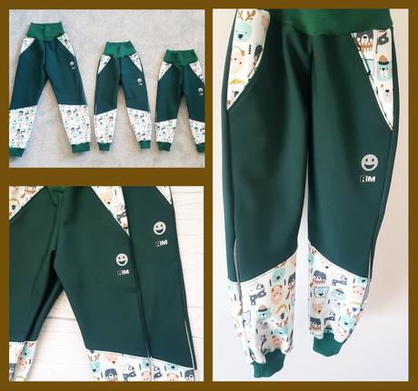 Softshellové nohavice, 80 - 152