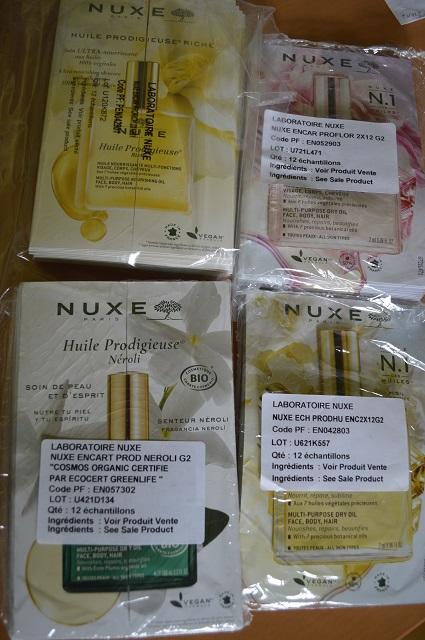 Predam nove kremy a vzorky nuxe, 