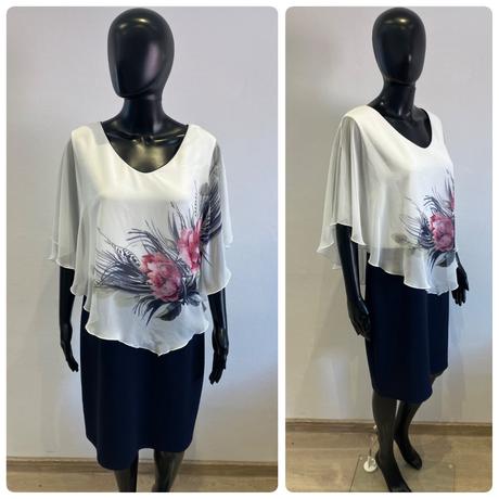 Dámske elegantné šaty (42), xl