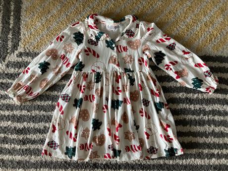 Vianočné šaty little kids, 128