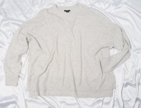 Sivý pulover h&m, h&m,xl