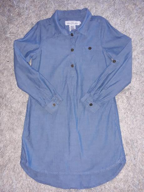 Džínsové šaty, h&m,122