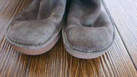 Čižmičky z brusenej kože, camper,33