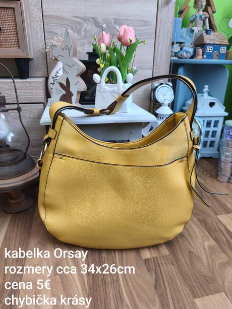 Dámska žltá kabelka orsay, orsay