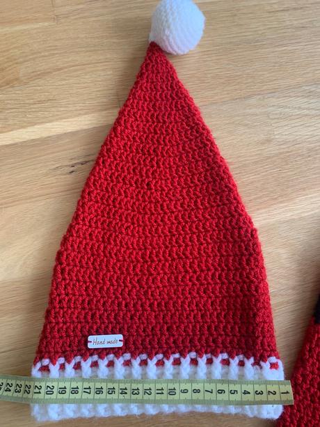 Vianočný hačkovany komplet handmade, 86