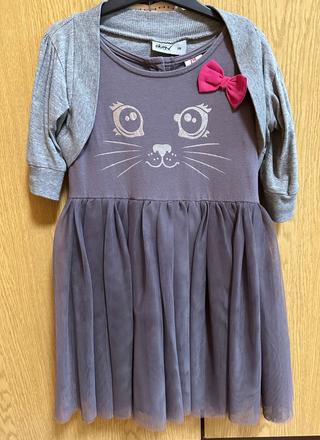 Šaty s mačkou / kostým 116,