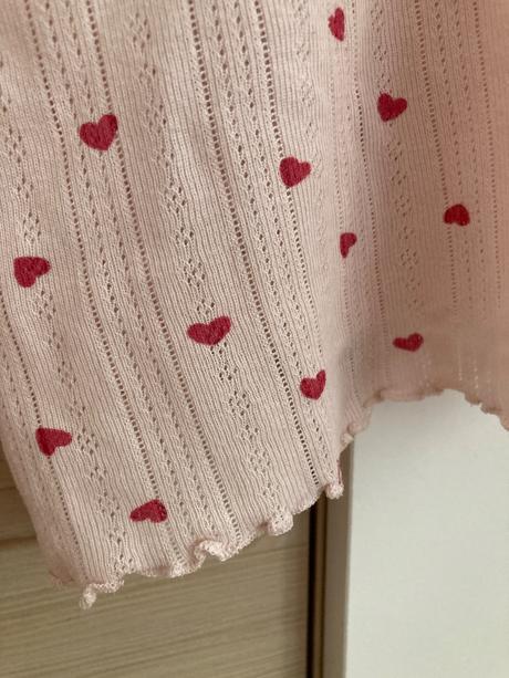 Pyzamova súprava lindex so srdieckami, lindex,110