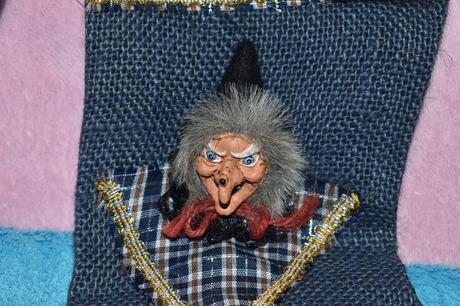 Mikulášska ponožka striga,