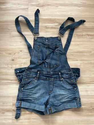 Riflové nohavice na traky s/m, s