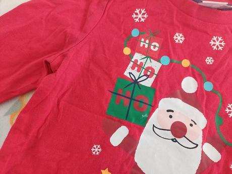 Tričko s vianočným motívom santa veľ.80, 80
