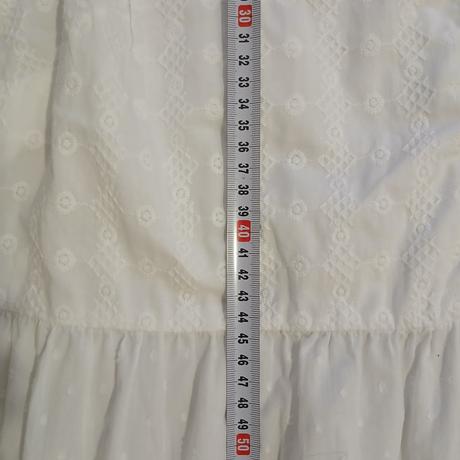 Bavlnené vyšívané dlhé šaty f&f, f&f,l