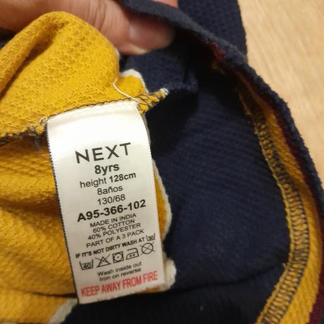 Tričko s dlhým rukávom, next,128