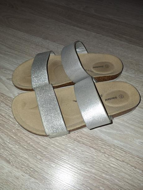 Korkové šľapky - prezúvky do školy, graceland,35