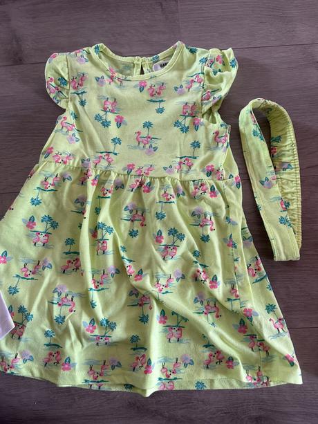 Letné šaty 3ks, baby,92