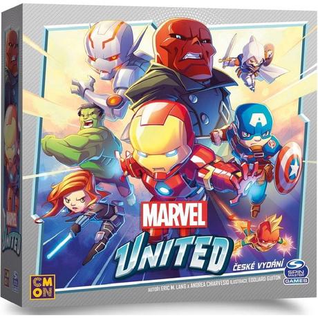 Marvel united spoločenská hra, len rozbalená, 