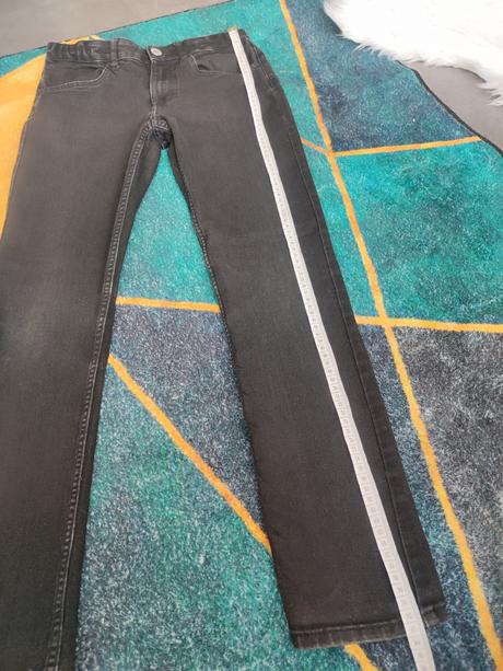 Chlapče strečové fit rifle, denim,158