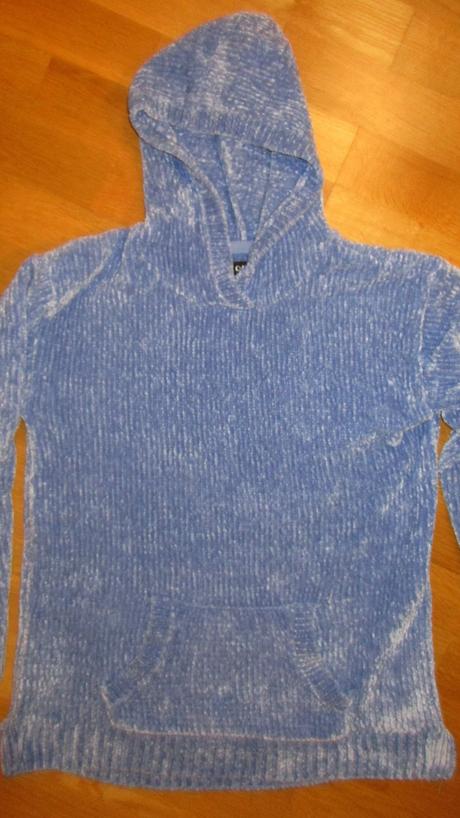 Teply pulover c&a s kapucnou, c. 170, c&a,170