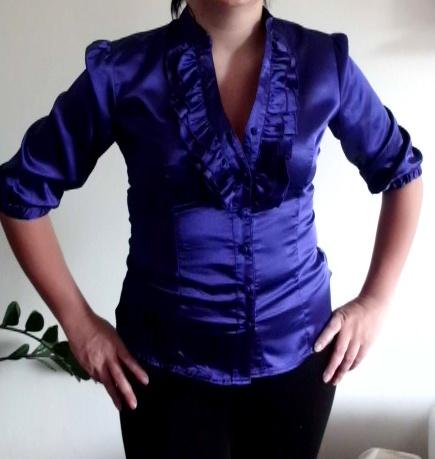 Luxusná saténová blúzka vo veľ. 38-40, takko,m
