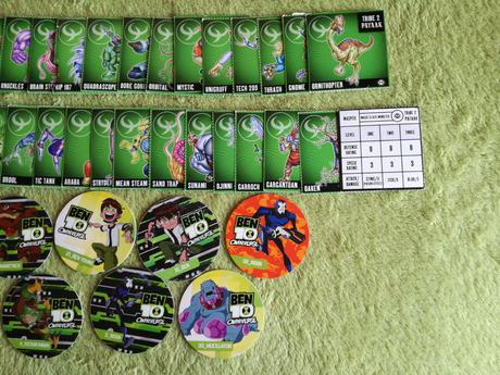 Zbierka pokemon,redakai,turtles,ben, tribe 2 pataa,