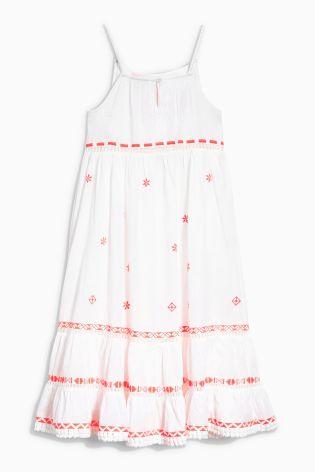 Letné maxi šaty next, next,104 / 110