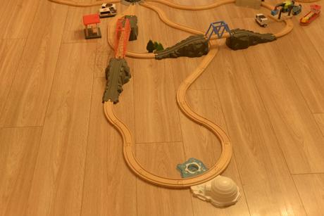 Vláčiková dráha s doplnkami, 