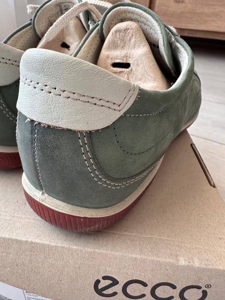 Krasne kozene poltopanky ecco, ecco,38