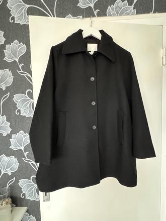 H&m uplne novy kabt jemne oversize, h&m,m