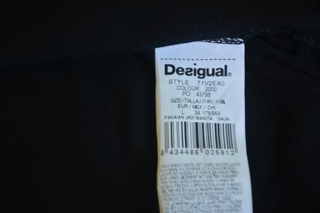 Desigual luka, šaty veľ.l, desigual,l