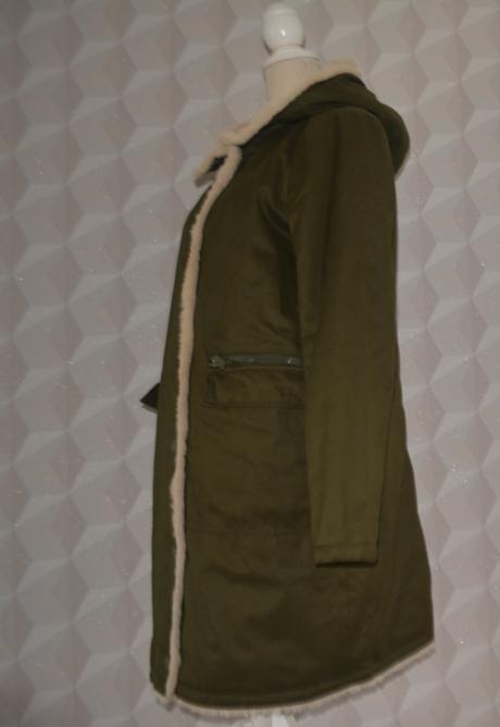 Stradivarius, dlhšia bunda veľ. s/m, stradivarius,s