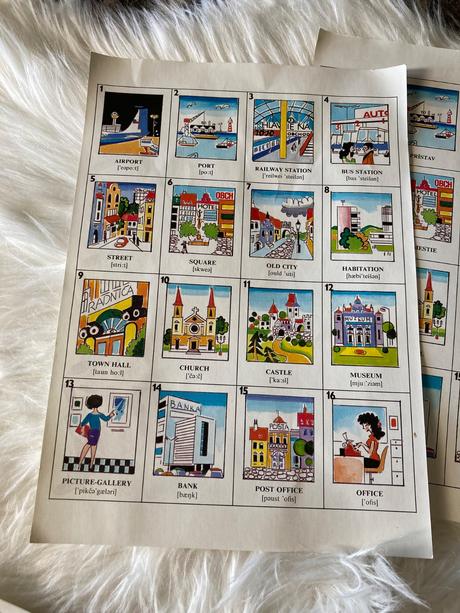 Angličtina-puzzle a pexeso, 