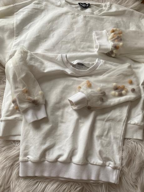 Mikina mama&dcera i love milk, 110