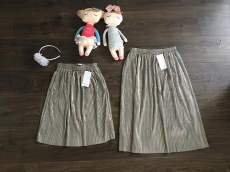 Midi plisovaná sukňa mama & dcéra, reserved,122 / 158 / 164